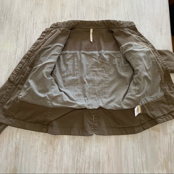 WILLOW AND CLAY | olive green jacket size large - Picture 3 of 13